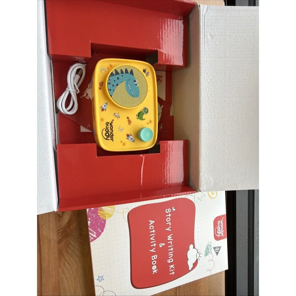 Wonder Buddy Storybox Kit Audio Storyteller 500+ Stories Songs & Book /Open‎ Box